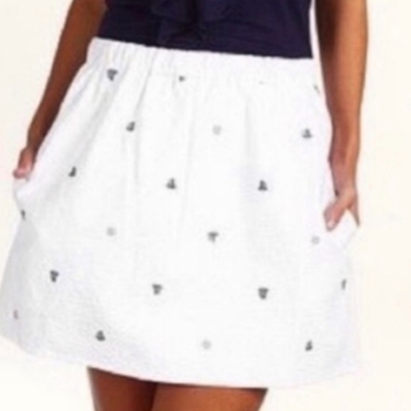 Lilly Pulitzer Quinn Let It Rip Embroidery Jersey Seersucker Combo Mini Dress - Picture 5 of 11